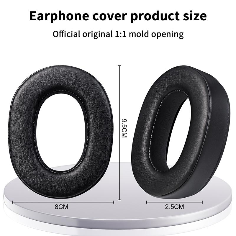 Durable Ear Cushions for MDR1000X WH1000XM2 Headphones Replacement Soft Foam Pads Enhanced Sound for Commuters and Students