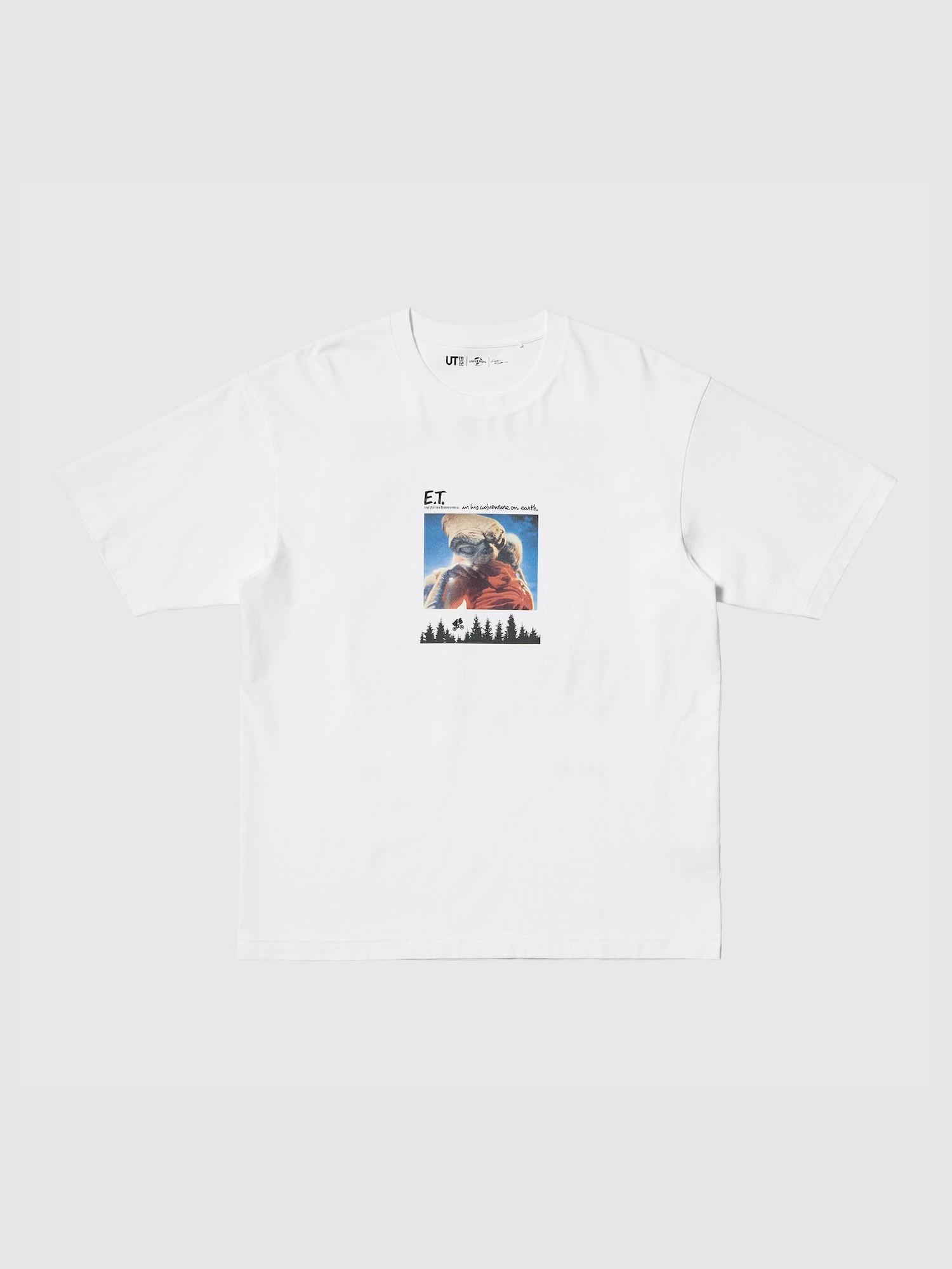 

Uniqlo Universal Movies UT Graphic T shorT Sleeve e.T. 00 WHITE/UNISEX S