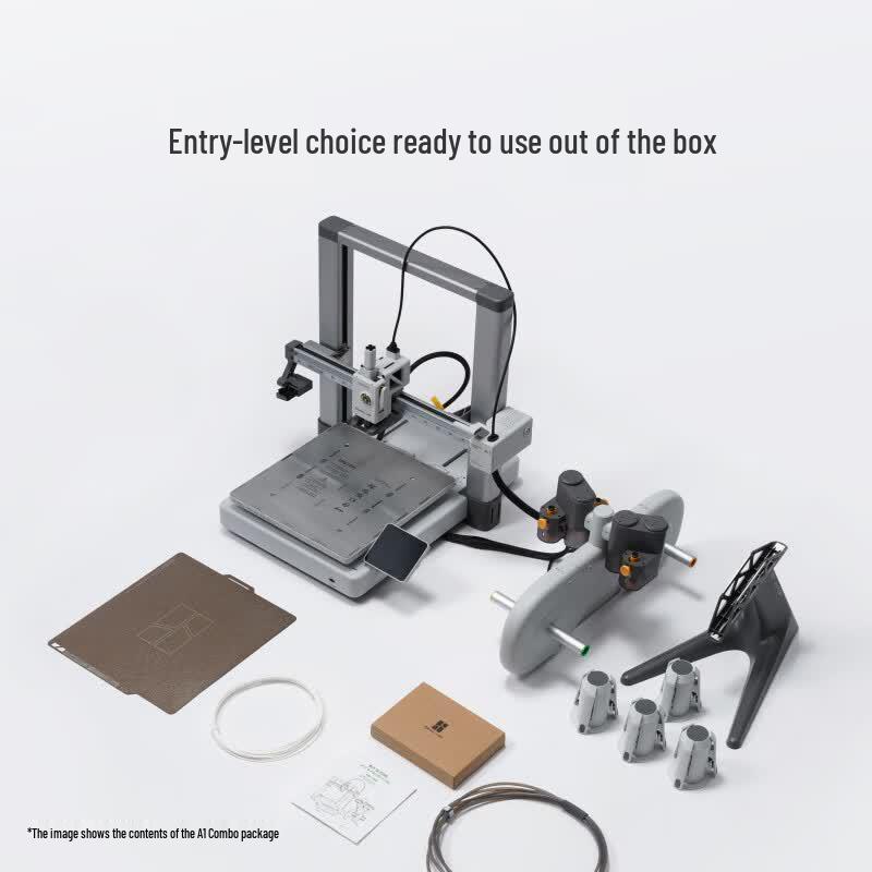 Bambu Lab A1 3D Printer CN plug (adapter included)