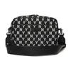 MLB Monogram Collection Polyester Combo Bag, Camera Bag, Crossbody Bag, Shoulder Bag Unisex Black Casual 3ACRM012N-50BKS