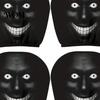 Car Headrest Covers 4 Pcs Halloween Covers, Creepy Ghost Face Seat Scary Styling Upgrades Protector, Universal Auto Decor for SUV Truck, Funny