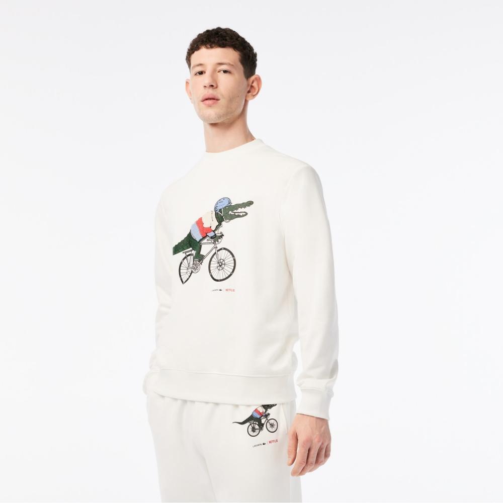 

LACOSTE LacosteNetflix Мужская Толстовка Otis Secret Counseling Center