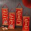 2026 Chinese New Year Hanging Ornament Hoese Year Vietnamese Couplet Spring Festival Wall Door Traditional Tet Decoration 2026