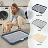 Easy Clean Puppy Potty Training Tray Leak Proof Pet Potty Pads  Puppy Training
