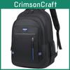 Backpack Sport Letter Reflective Strip Design Wear Resistant Double Zipper Bag