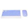 10 Inch Bluetooth Keyboard Set USB Charging Ultra Thin Quiet Wireless Keyboard with DPI Mouse for