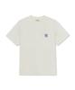 Emelbi Vintage Back Graphic Semi-Oversized Short Sleeve T-Shirt Ny (Cream)