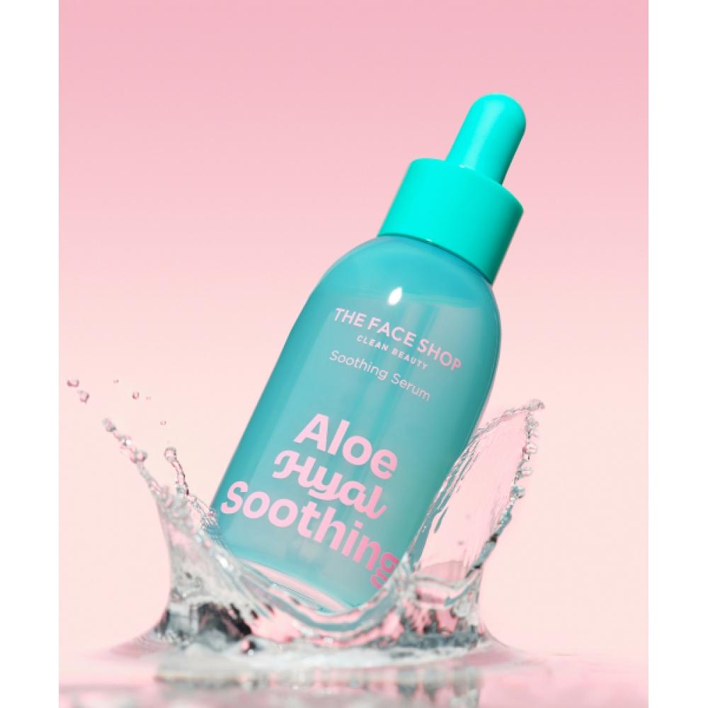 

The Face Shop Aloe Hyaluronic Acid Moisture Soothing Serum 50ml FREE