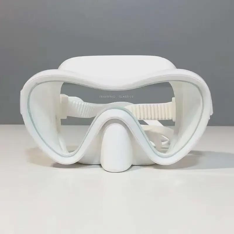 Full Dry Silicone Snorkel Set: Diving Mask, Snorkeling Goggles & Breathing Tube