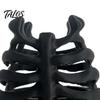 Multi-layer Pen Separator Skeleton Ribcage Bone Holder, 3D Printed Pencil Cup, Halloween Desk Decor Gothic Organizer for Pens Pencils Makeup