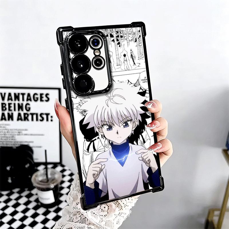 Hunter X-Hunters Killua Soft Phone Case For Samsung Galaxy S26 Ultra S25 Edge S24 FE S23 Plus S22 S21 + S20 Plating Anti-Fall Fu