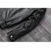 Chinese Size Men Leather Jacket Genuine Cow Leather Natural Fur Collar Flight Jackets Mens Cowhide Coats Winter Air Force Clothes