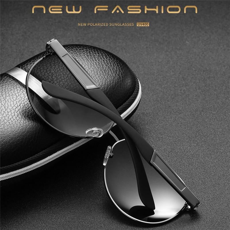 aoron Herren Casual Polarisierte Sonnenbrille Modemarken Design Sport Anti-Blendung UV400 Angel-Fahrbrille