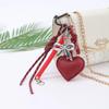 Yogodlns Heart Shape Mini Backpack Hanging Handbag Pendant Bag Pendant Bags Accessories