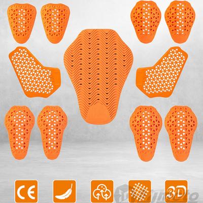 Certificación CE Protectores de Motocicleta Incorporados Almohadillas Traseras de Chaqueta de Motocicleta Rodilleras y Coderas de Motocross Equipo Protector de Moto