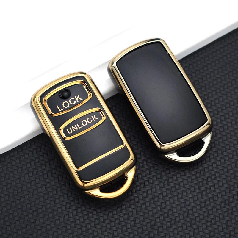 Tpu Car Remote Control Key Shell Case Fob Cover For Mitsubishi Pajero V73 Galant Montero Sport Lancer Outlander Accessories