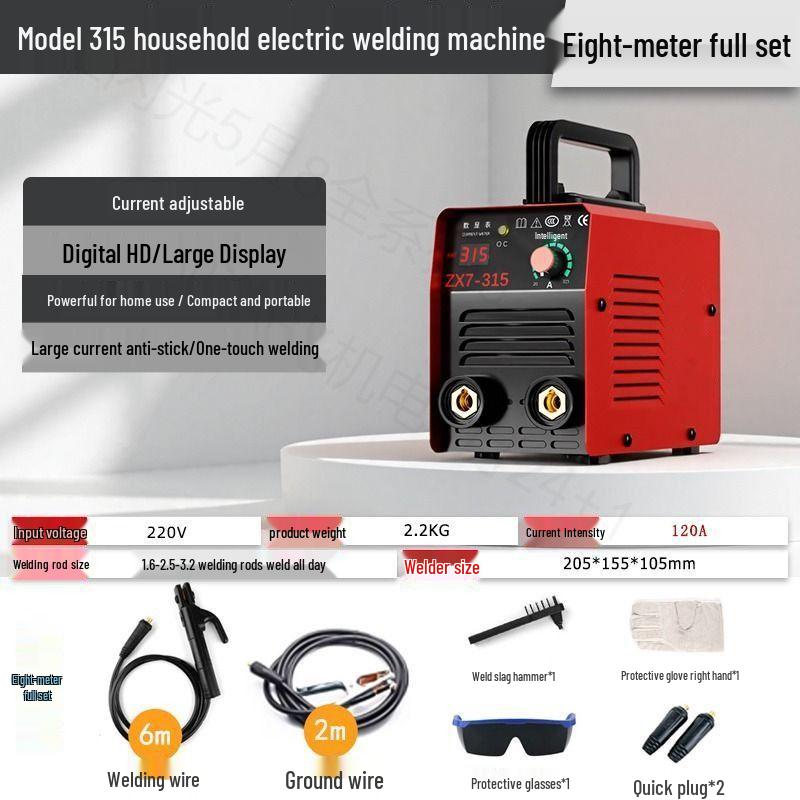 Naishunjia 315 Portable Handheld Electric Welder Set for Outdoor Use
