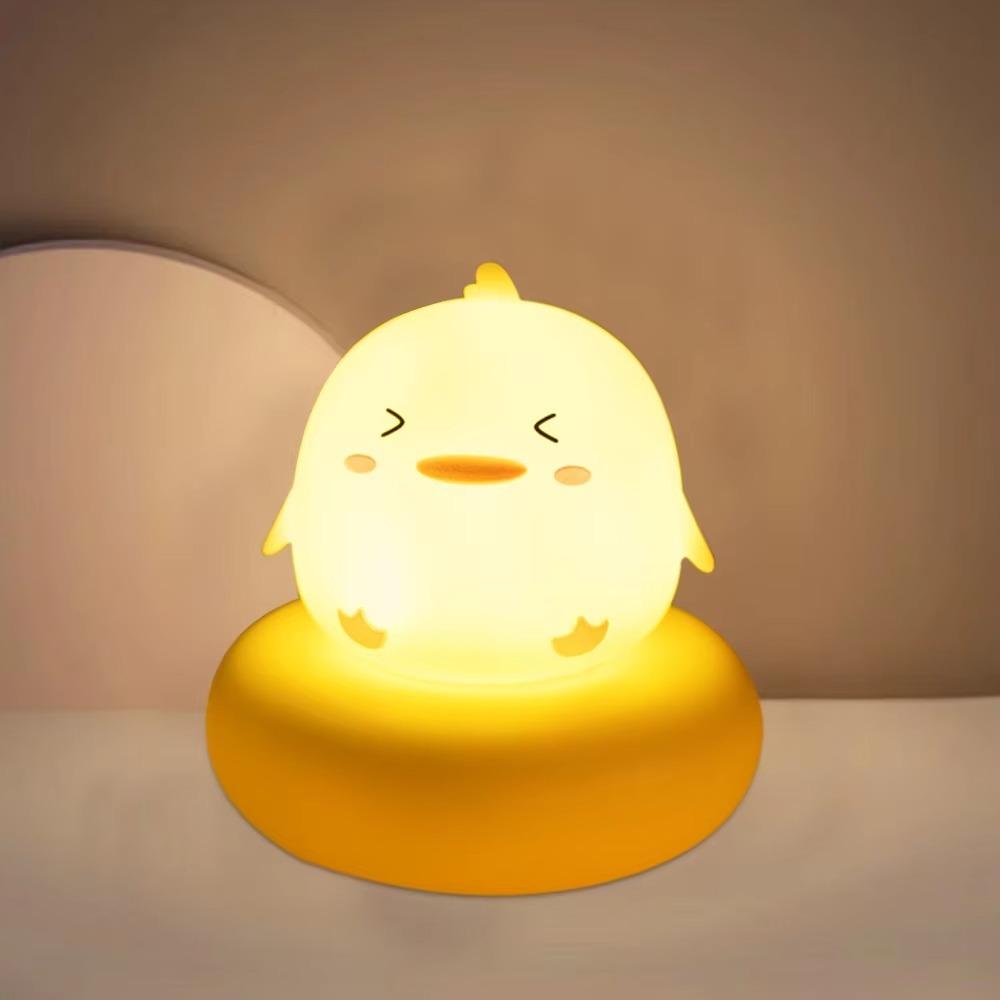 Dimmable Animal Night Light 3 Level Dimmable USB Rechargeable Sleeping Lamp Cute Design Novelty Style Breastfeeding Nightlight