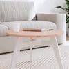 VidaXL Table Top Ø60x1.5 Cm Round Solid Beech Wood 355909