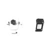 1Set For 2017-2021 Volkswagen VW Tiguan MK2 Gravity Linkage Special Car Moblie Phone Holder Mount Bracket ABS Plastic