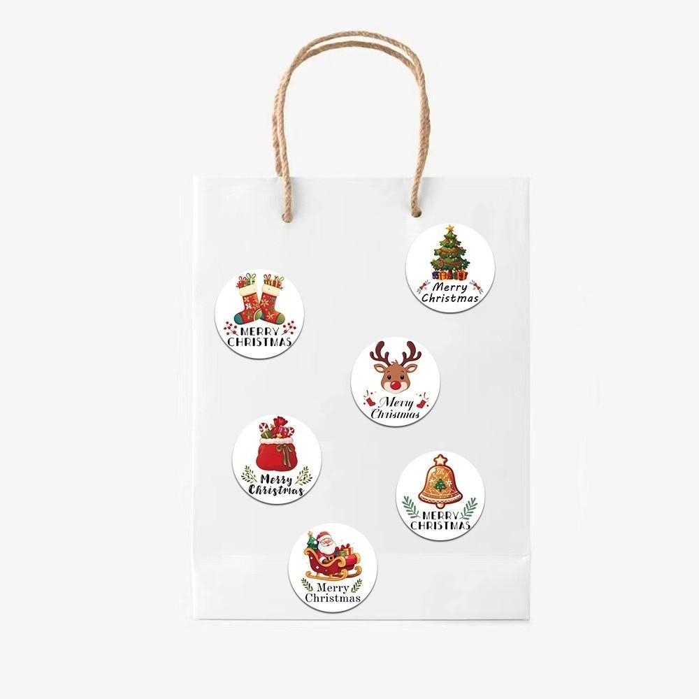 Exquisite Elements Envelope Stickers Christmas Party Label Stickers New Seal Stickers Card Decor
