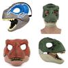 Halloween Christmas Dinosaur Mask Realistic Skin Texture Moving Mouth