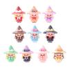 10pcs/Set Magician Girl Figure Toy MIni Figurine Desktop Decoration Model Ornaments Toys Boys Girls Christmas Gifts