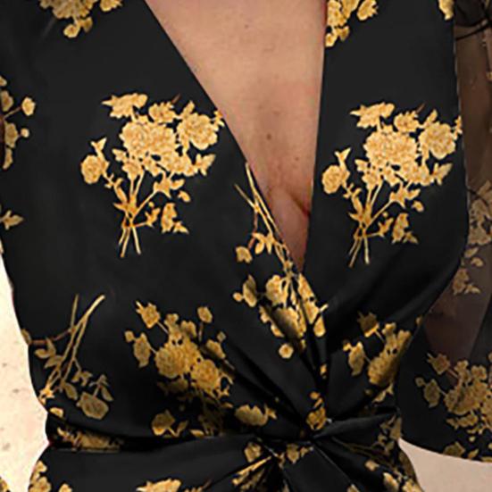 Dámské šaty Výstřih do V Vše Sladěné Polyester Sexy Plisované Krátké Bodycon šaty