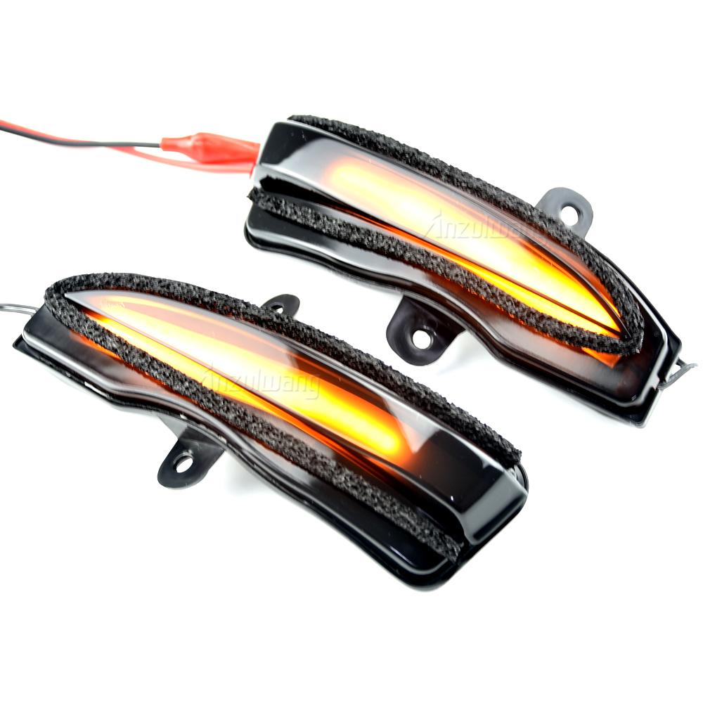 2pcs For Mazda CX-3 CX3 CX-4 CX4 CX-5 CX5 KE 2016 Dynamic Turn Signal LED Rearview Mirror Indicator Blinker Repeater Light