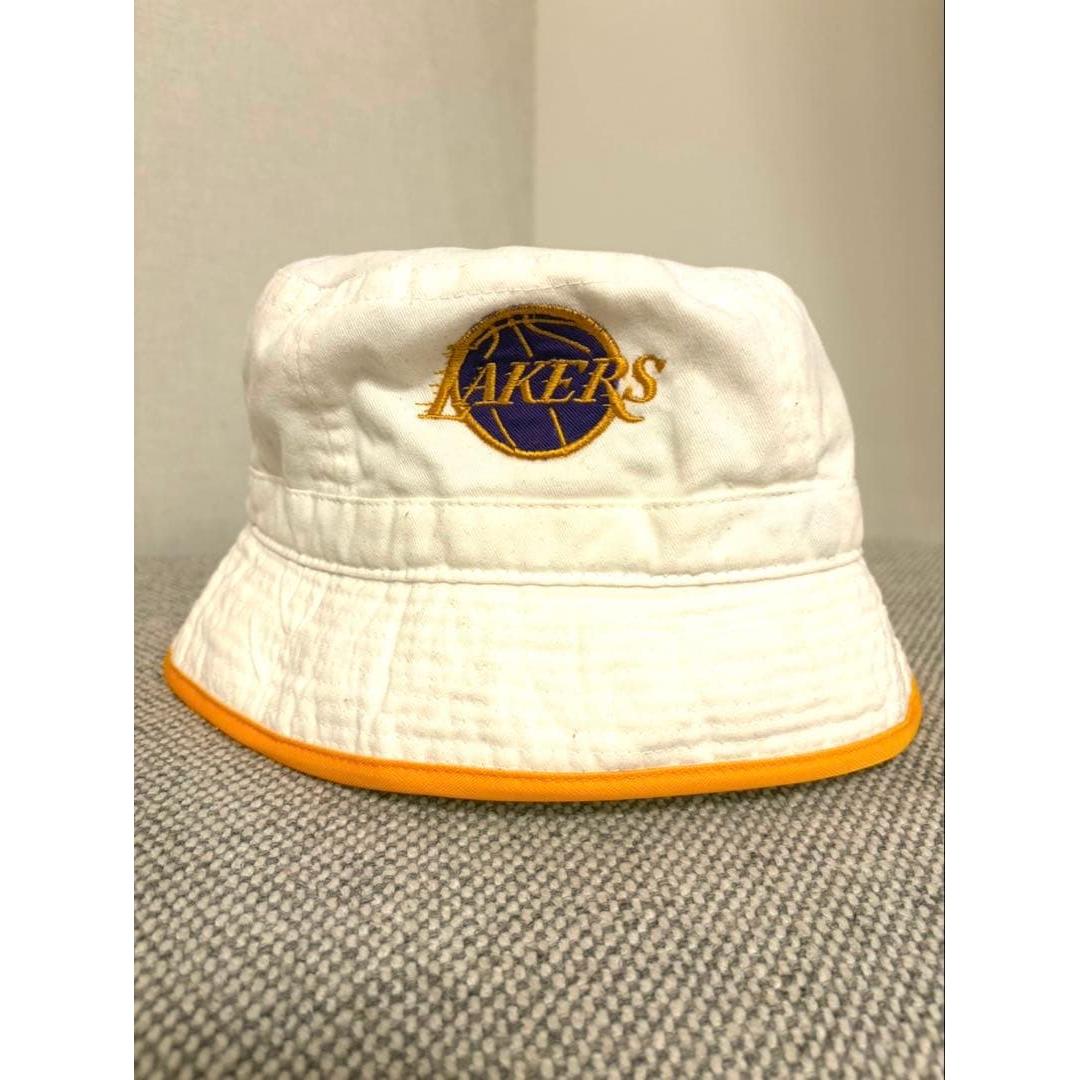 Used 90s USA Lakers Vintage Bucket Hat NBA Basket