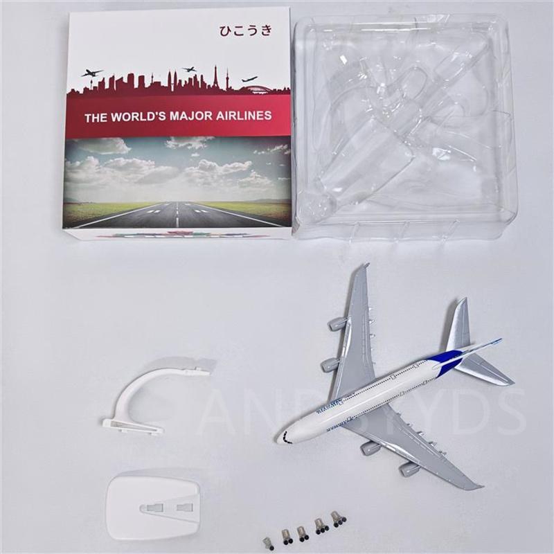20cm NEO Prototype Airways A380 Diecast Metal Alloy Airplane With Aviation Base Model For Hobby Adults Gifts Souvenirs