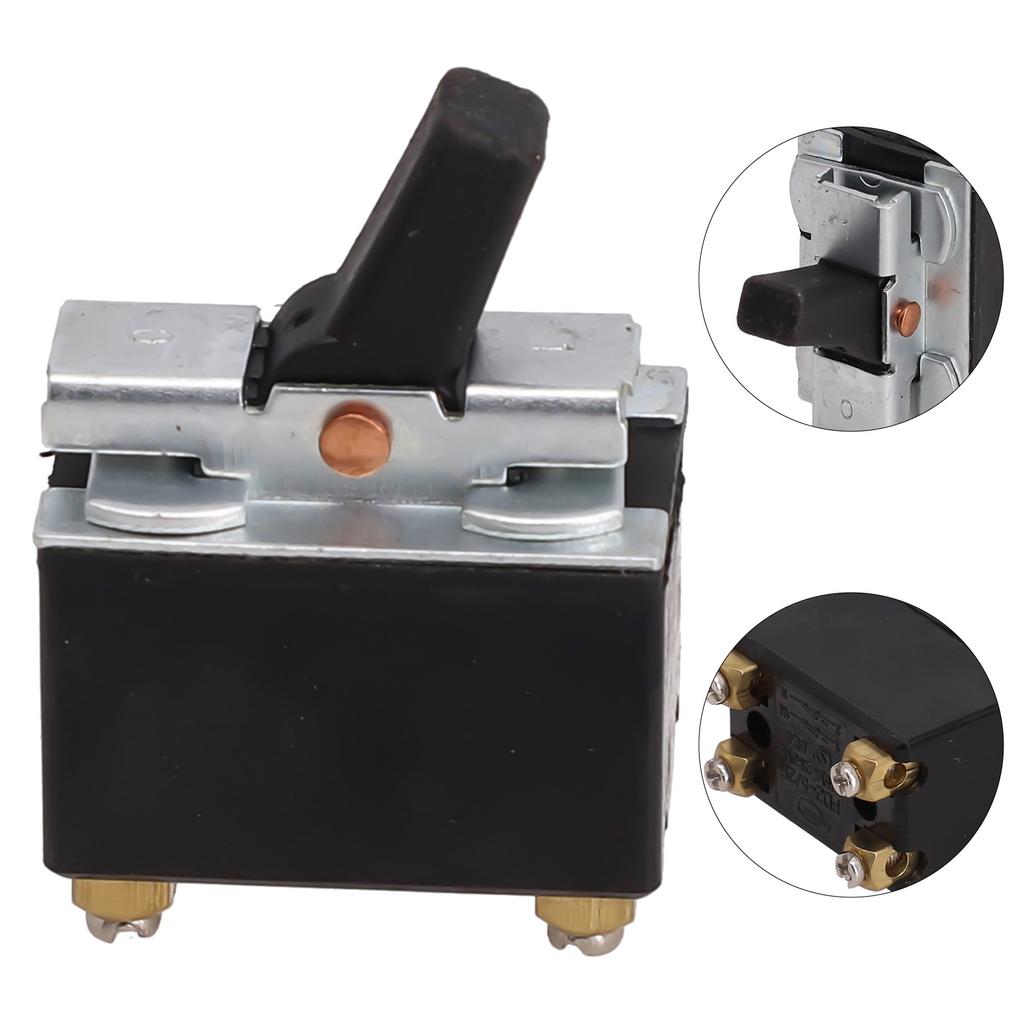 150℃ Angle Grinder Switch 5A AC250V Accessories Metal