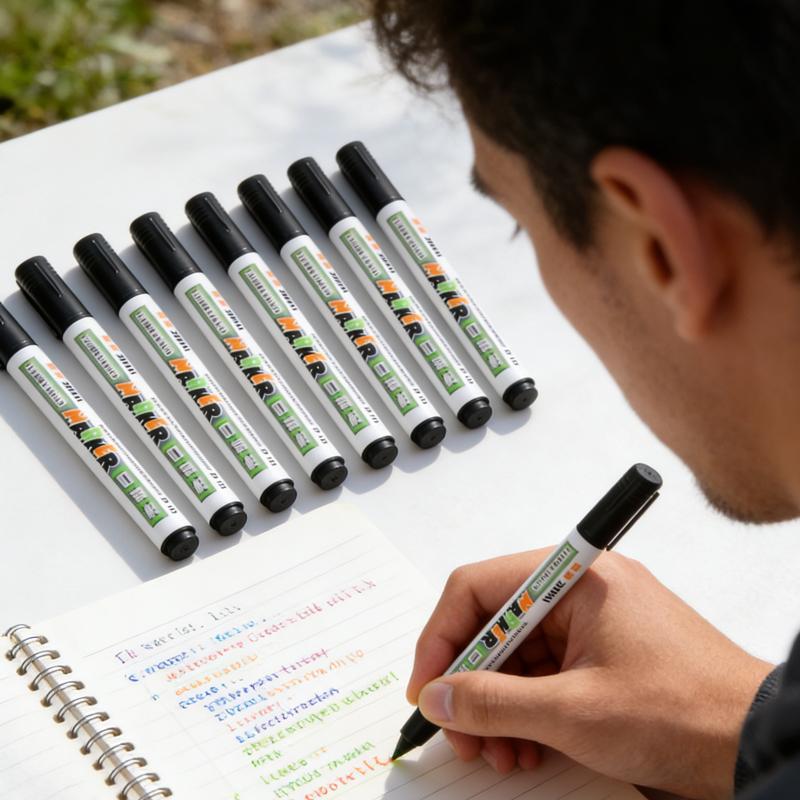 10pcs Whiteboard Markers Erasable Whiteboard Marker Pens Classroom Supplies Dry Erase Markers Stationery for Office and School