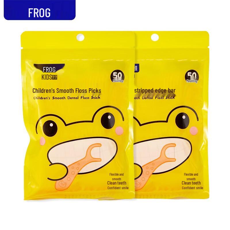 

Frog 313 Kids Dental Floss Picks, 100 Count