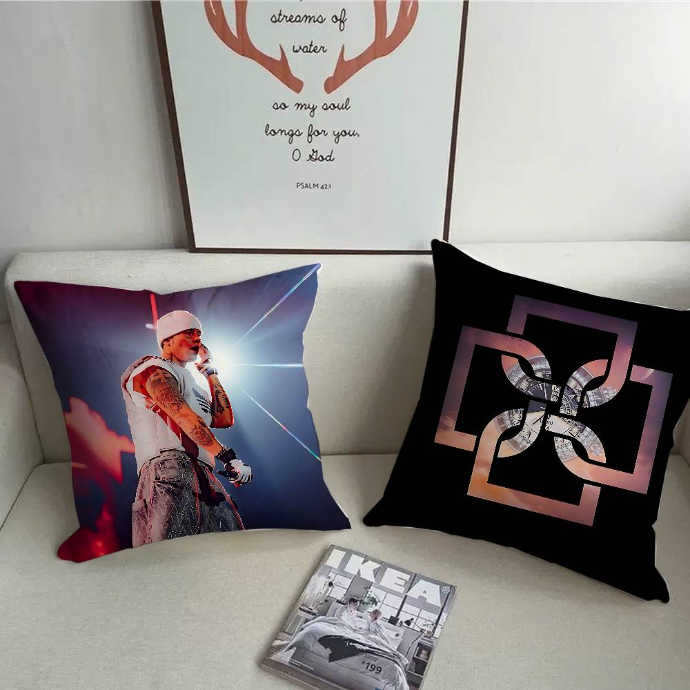 1PC Rapper D-Duki Pillow Case Square Bedroom Sofa Leisure Comfort Cushion Car Home Decoration