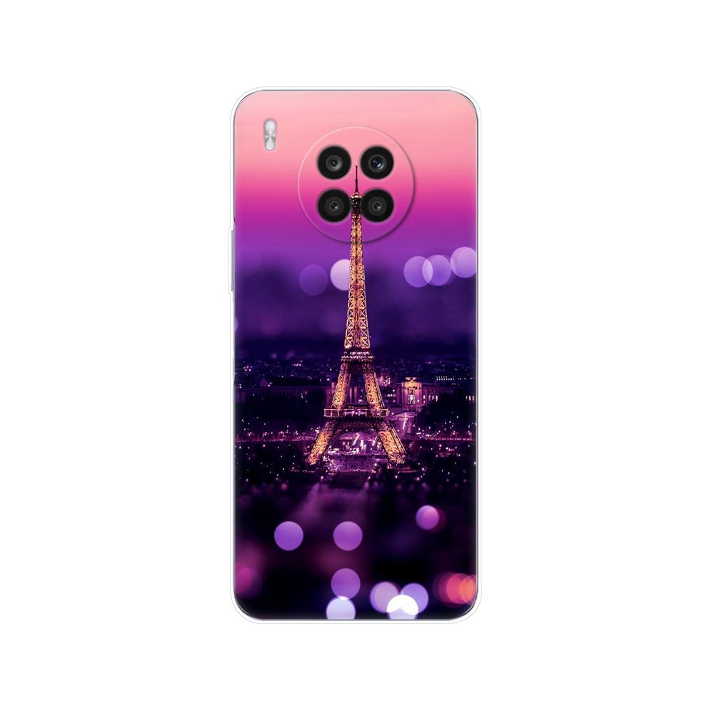 For Honor 50 Lite Case 6.67 Inch Back Phone Cover For Huawei Honor 50 Lite 50Lite Light Silicon Soft TPU Protective Bumper Coque