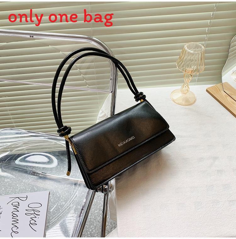 French Fashion Small Shoulder Bag With Chain Strap For Daily Casual Use
