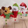 Santa Claus Snowman Reindeer Candy Box Baby Shower Wedding Christening Birthday Party Christmas Favor Gifts Bottle For Kids