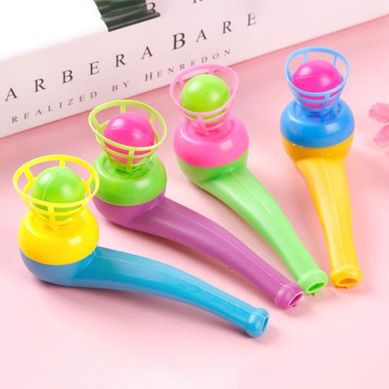 Legrační barevné dětské sportovní foukací hračky výplně dýmka míčová hra dárky k narozeninám