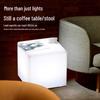 Seven-Color LED Luminous Cube: Night Light Stool & Outdoor Courtyard Lamp