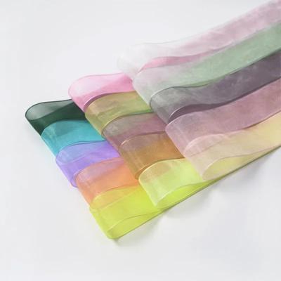 Szerokość 2,5 cm Tiulowa Taśma Śnieżna Sznurowadła Płaskie Jedwabne Sznurowadła Pasują do Trampek Baletki Koronkowe Szyfonowe Sznurowadła Akcesoria do Butów