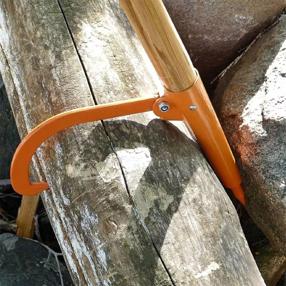 Rustproof Log Splitter Tool Steel Construction Log Puller Tree Cutting Tool Home Garden