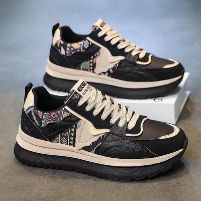 New Winter Casual Sports Shoes Thick-soled Low-top Lightweight Board Shoes
