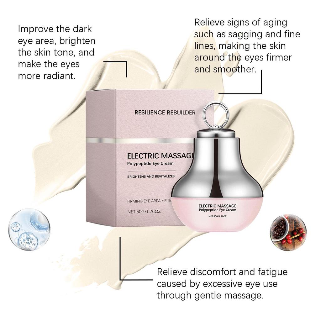 Cross-border Electric Smooth Gentle Eye Cream: Hydrating, Soft, Daily Moisturizing, Refreshing, Lightweight Formula