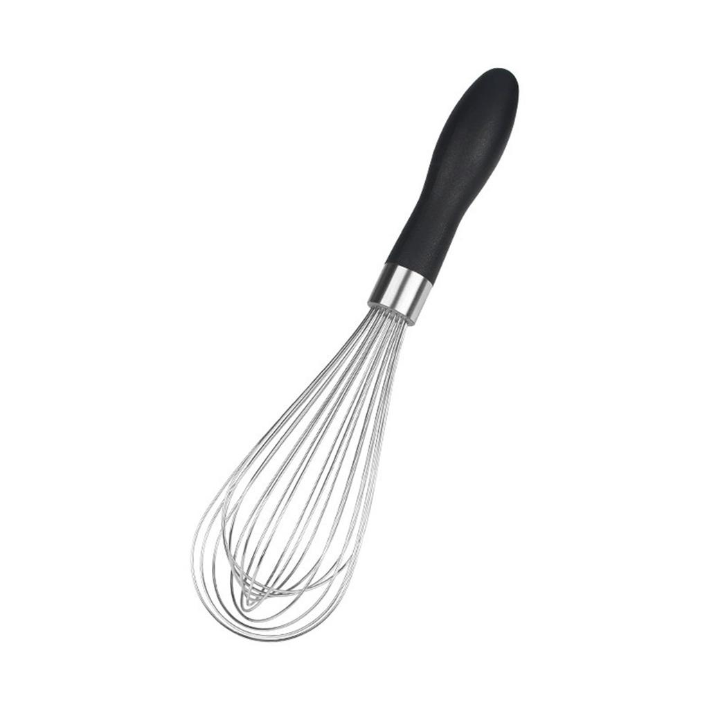 Stainless Steel Manual Whisk Heavy Duty Baking Tool Egg Beater For Cake Cream Mixing With Ergonomic Handle