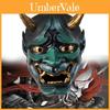 Colorful And Terrifying Hannya Resin Devil Face Mask For Halloween And Cosplay Events