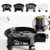 With Water Tray Plant Stand Base Movable Flower Plant Pot Base Flower Planter Stand