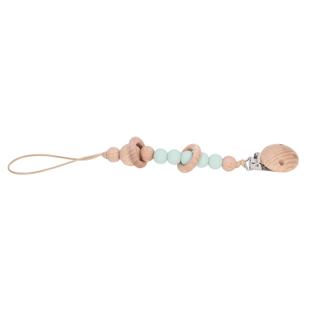 Baby Silicone Pacifier Chain Drop Proof Safe DIY Lightweight Pacifier Clip Holder for Toddlers