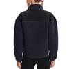 Under Armour Fleece High Collar Training Sports Jacket Women Jackets Black Purple 1366951-590