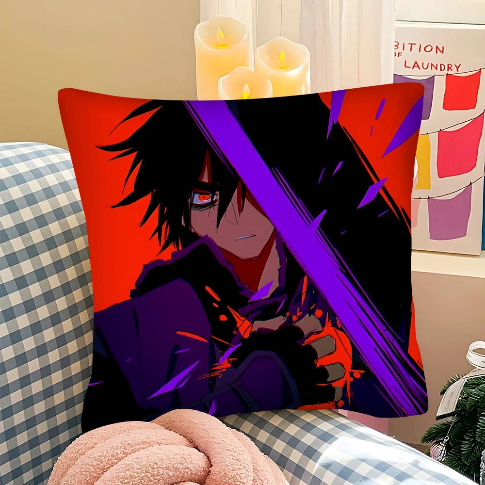 pc KKiller Chat Ronin Misaki Pillow Case Fashion Square Pillowcase Bedroom Sofa Room Ins Decoration Leisure